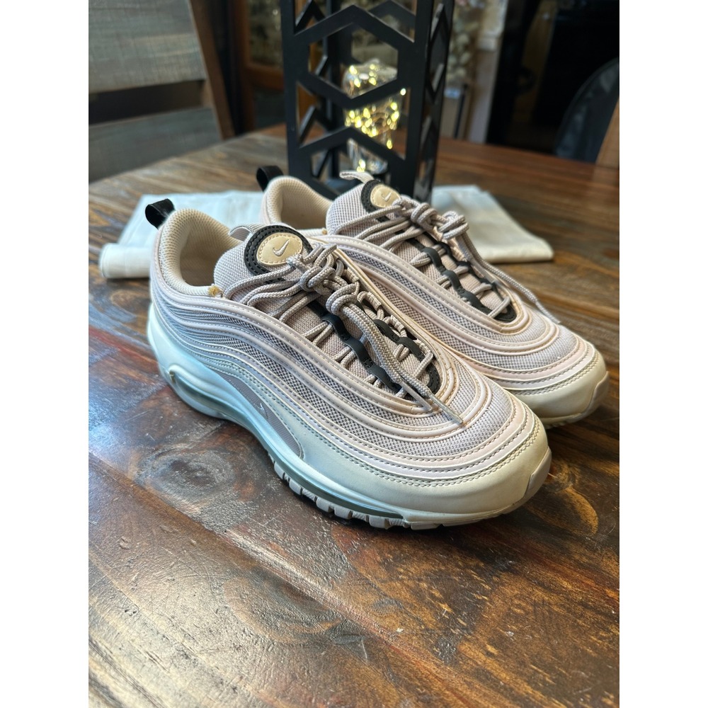 Nike Air Max 97 Barely Rose Desert Sand Womens Sneakers 921733-602 US 8.5